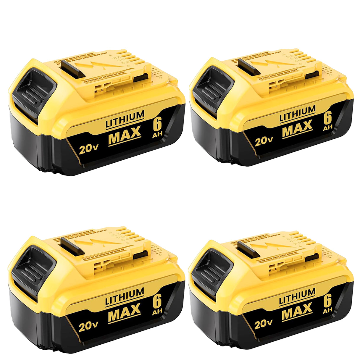 6.0Ah Battery Replacement for Dewalt 20V Max Power Tool Battery