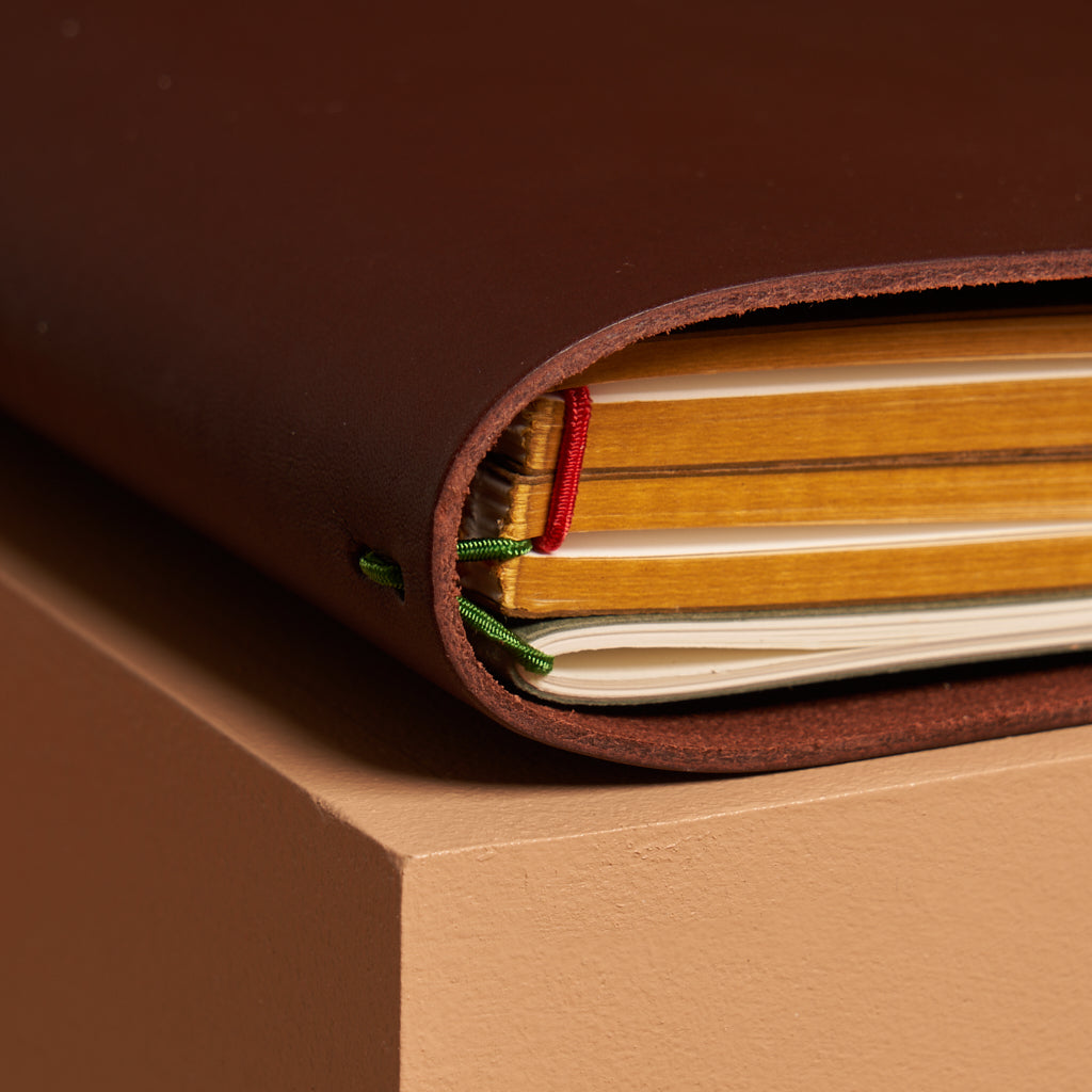 grand voyageur | leather journal