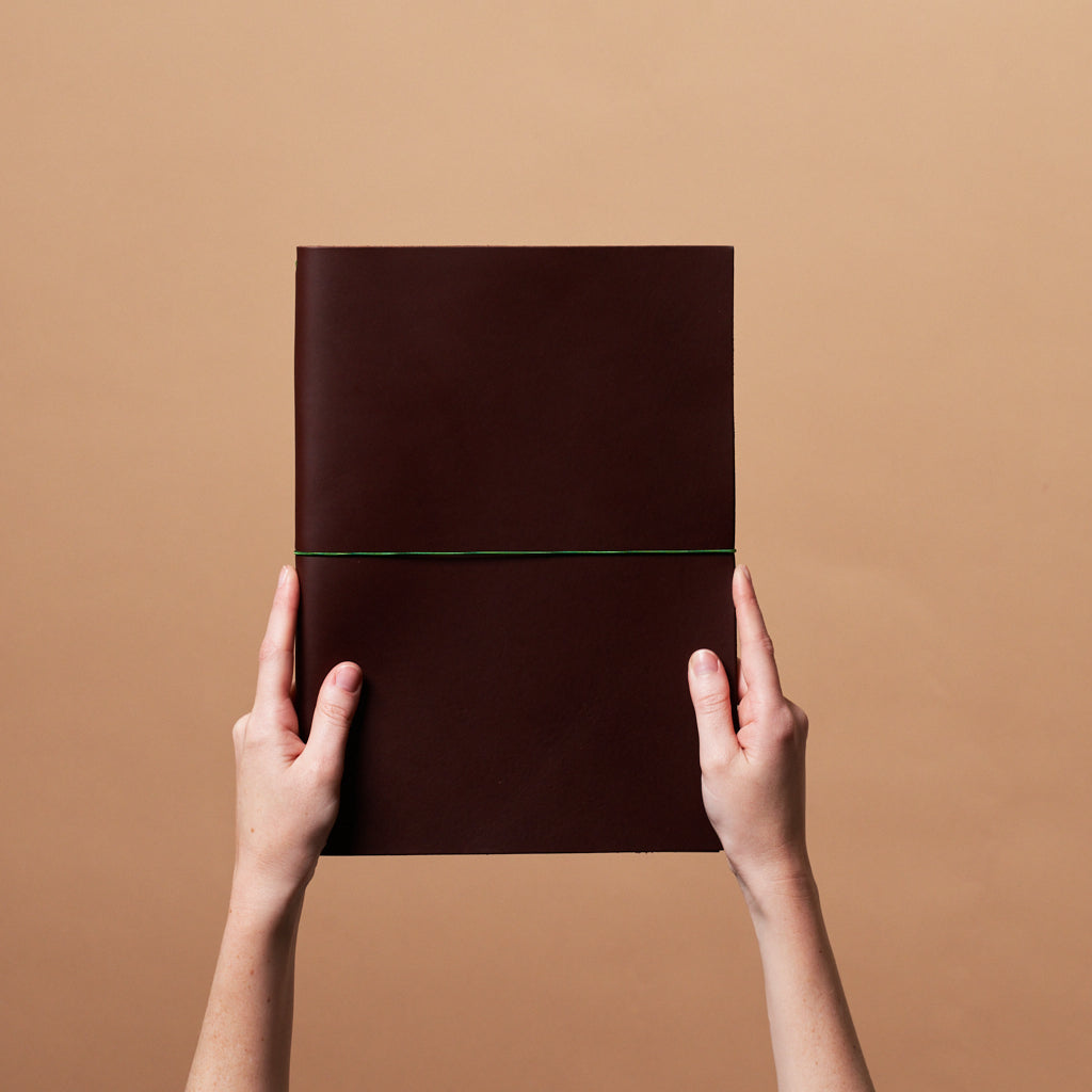 grand voyageur | leather journal